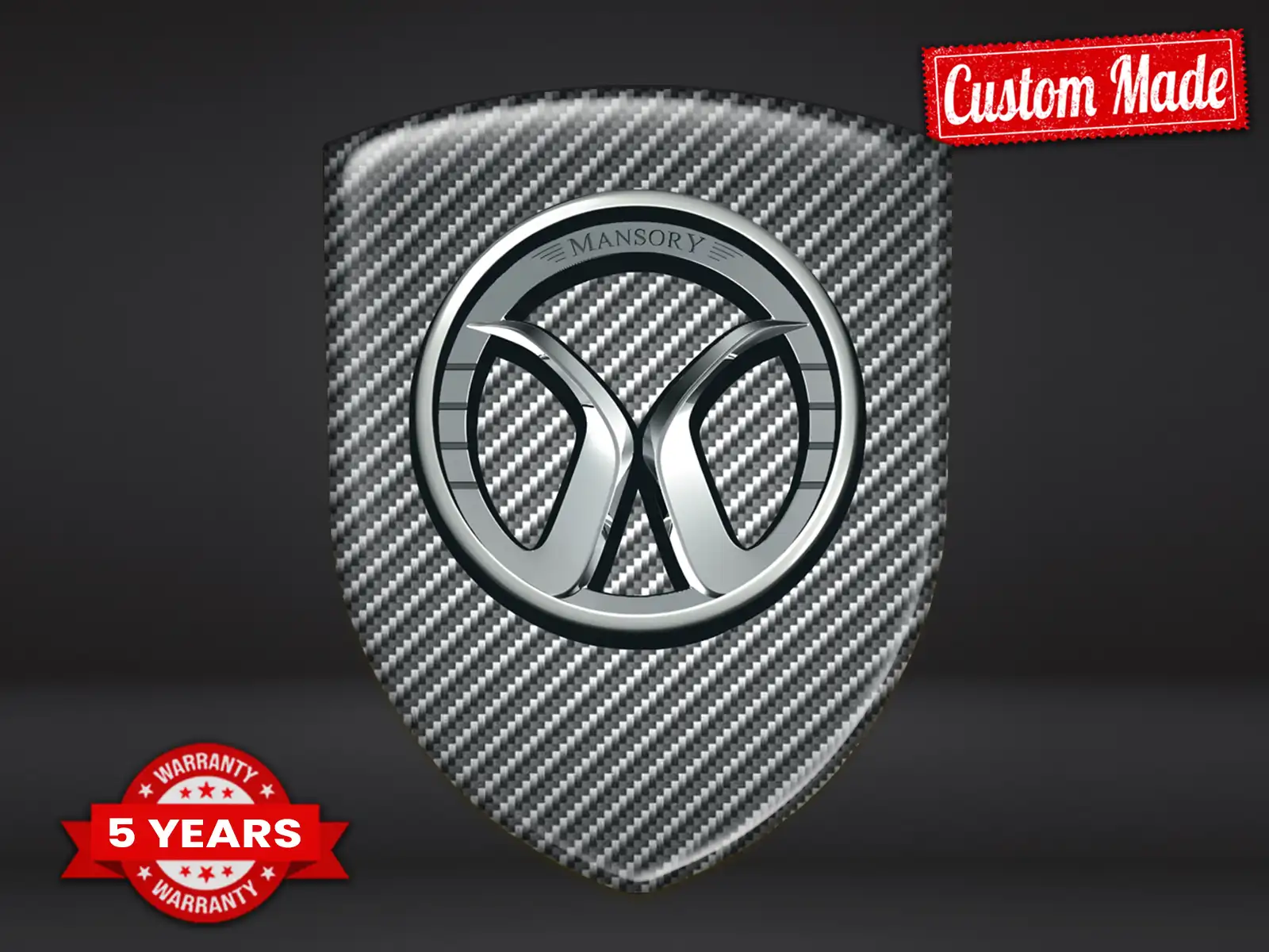 Mansory Logo Stickers Business Sports Star Minimal
